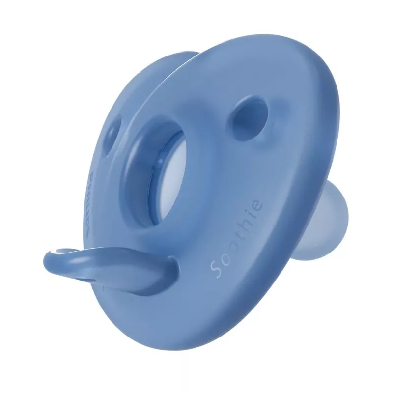 Philips Avent Soothie siliconen fopspeen met siliconen schild, 0-6 maanden, 2-pack