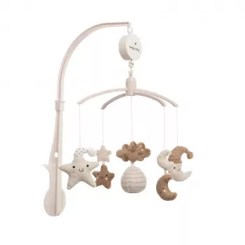 Baby's Only speeldoos mobile 0+ Heaven Clay / Warm Linen
