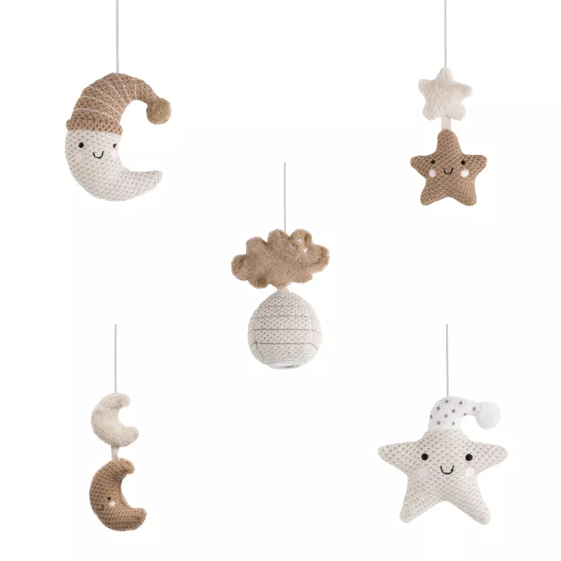 Baby's Only speeldoos mobile 0+ Heaven Clay / Warm Linen