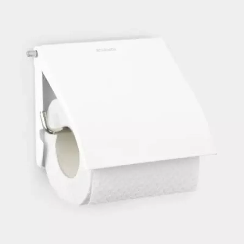 Brabantia toiletpapierhouder, wit