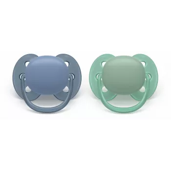 Philips Avent Ultra Soft fopspeen 6-18 maanden, 2-pack, jongen