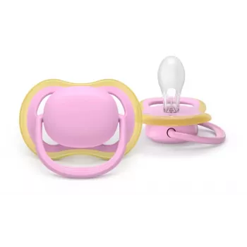 Philips Avent Ultra Air fopspeen 6-18 maanden, 2-pack, dierendesign