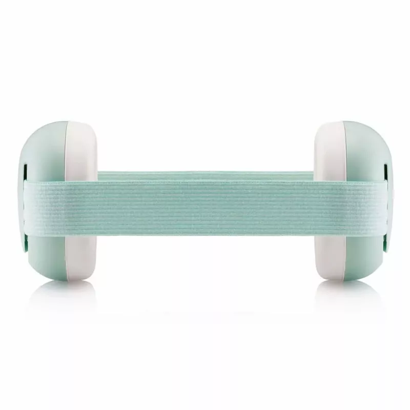 Alecto BV74 baby-gehoorbescherming oorkappen - grijs, SNR 26 dB, 3-36 maanden