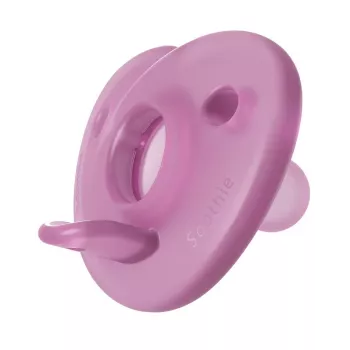 Philips Avent Soothie siliconen fopspeen met siliconen schild, 0-6 maanden, 2-pack