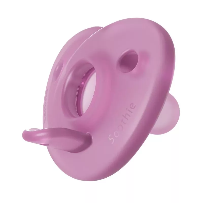 Philips Avent Soothie siliconen fopspeen met siliconen schild, 0-6 maanden, 2-pack