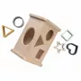 Baby's Only houten vormensorteerhuis speelgoed, Earth, 10+ maanden