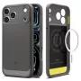 Spigen Rugged Armor Mag MagSafe hoesje voor iPhone 17 Pro / 18 Pro - grijs