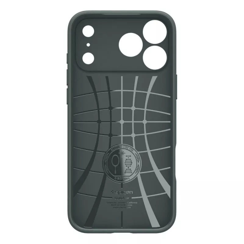 Spigen Liquid Air hoesje voor iPhone 17 Pro / 18 Pro - Abyss Green
