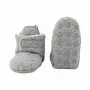 Lodger Slipper Folklore Fleece baby huisschoenen, Drizzle, 12-18 maanden