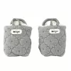 Lodger Slipper Folklore Fleece baby huisschoenen, Drizzle, 12-18 maanden