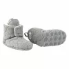Lodger Slipper Folklore Fleece baby huisschoenen, Drizzle, 12-18 maanden