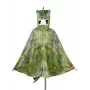 Souza! T-Rex dinosaurus kostuumcape met capuchon en masker, groen, 4-7 jaar