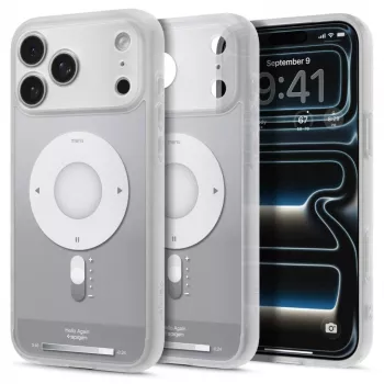 Spigen Ultra Hybrid Mag MagSafe-hoesje voor iPhone 17 Pro / 18 Pro - zilver