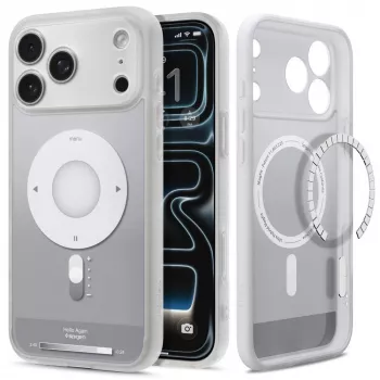 Spigen Ultra Hybrid Mag MagSafe-hoesje voor iPhone 17 Pro / 18 Pro - zilver