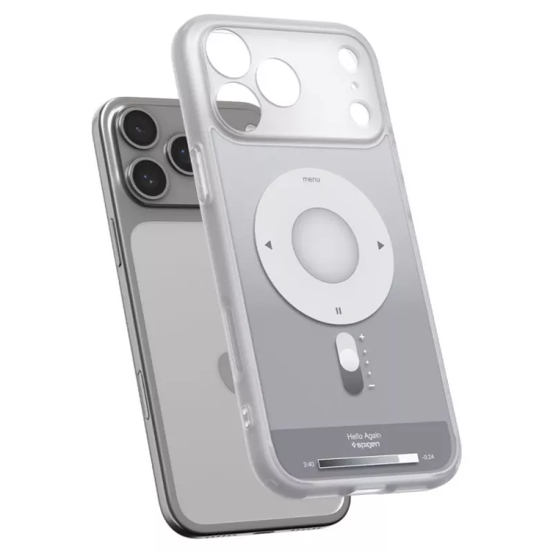 Spigen Ultra Hybrid Mag MagSafe-hoesje voor iPhone 17 Pro / 18 Pro - zilver