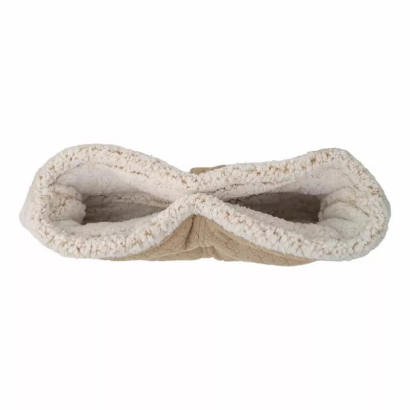 Lodger Warmer Folklore fleece wanten voor kinderwagen, beige