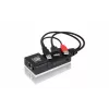 ADDER ALIF101T-DP DisplayPort KVM-extender zender via Cat5e/6/7 - 2560x1600, USB 2.0, audio, zwart aluminium