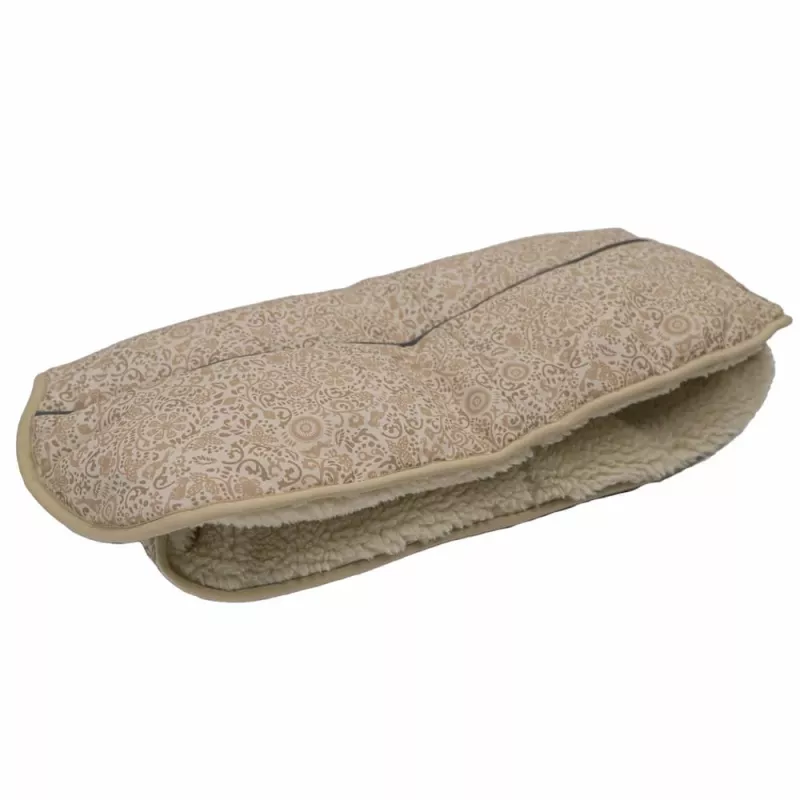 Lodger Warmer Folklore Taslon wanten voor kinderwagen, Birch