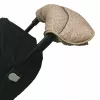 Lodger Warmer Folklore Taslon wanten voor kinderwagen, Birch