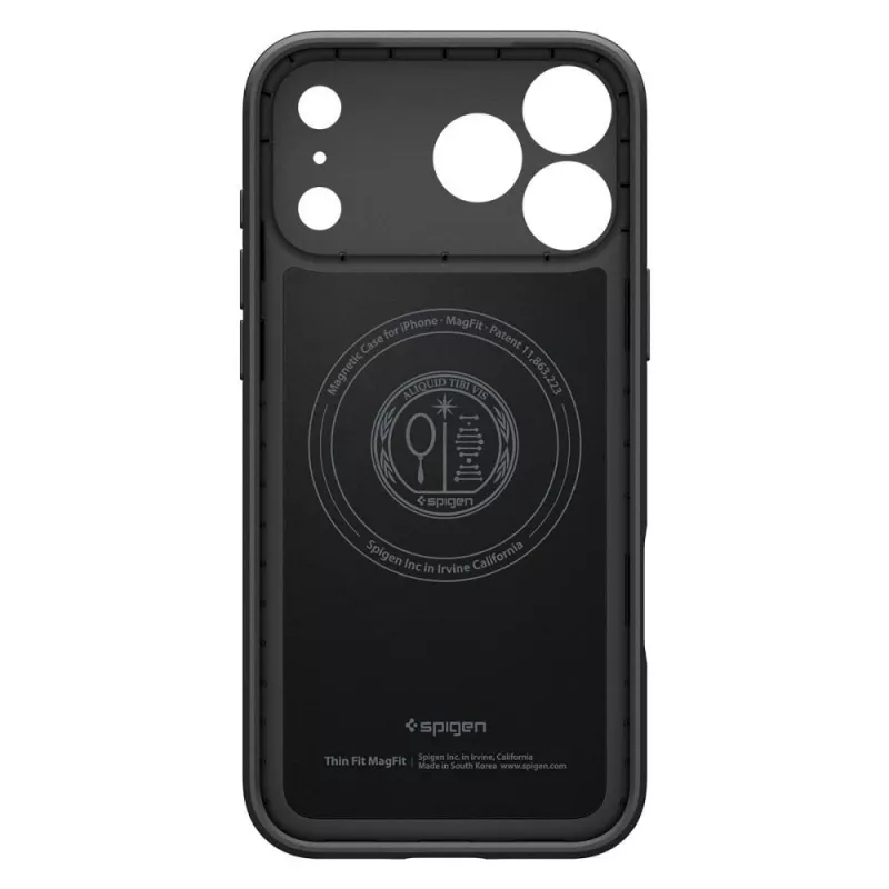 Spigen Thin Fit MagSafe-hoesje voor iPhone 17 Pro Max / 18 Pro Max - zwart