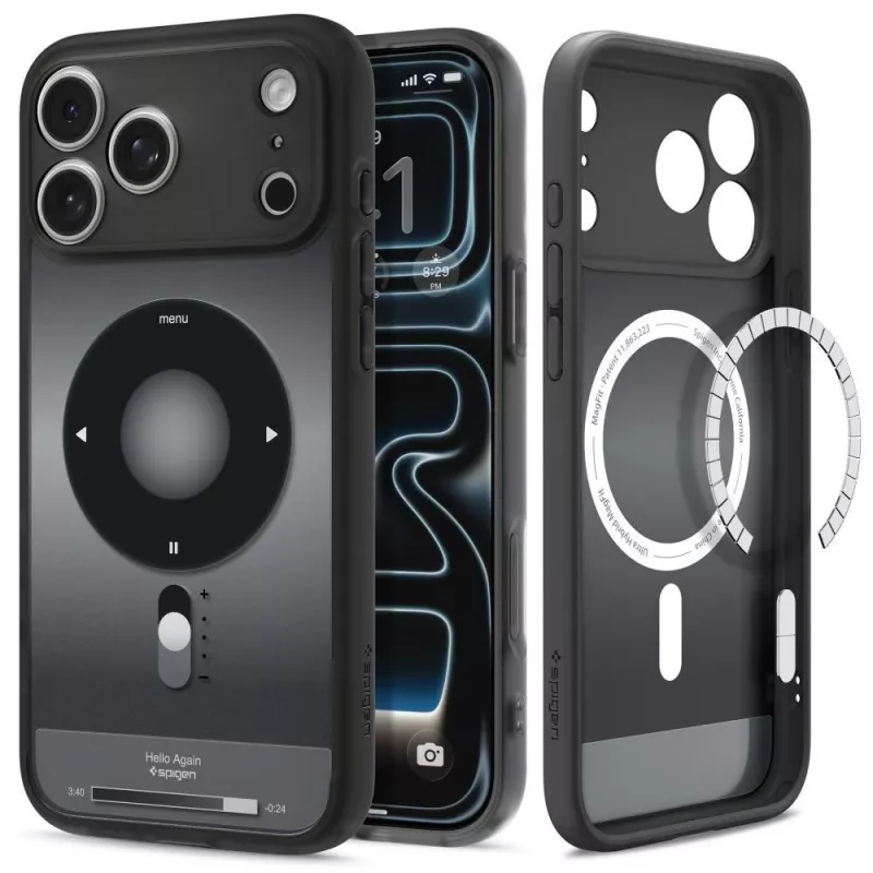 Spigen Ultra Hybrid MagSafe Hoesje voor iPhone 17 Pro Max / 18 Pro Max - Classic Black