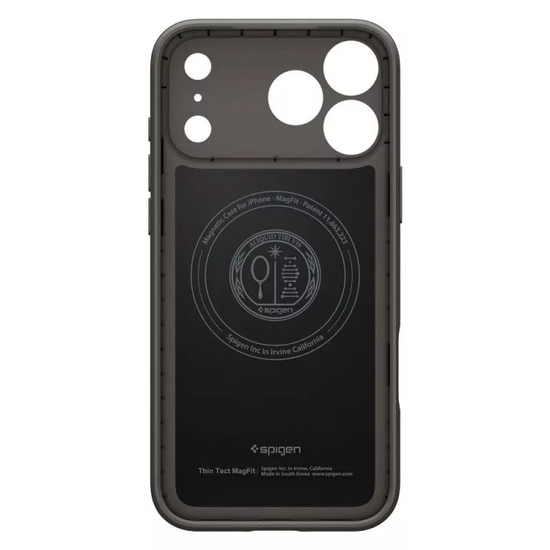 Spigen Thin Fit MagSafe-hoesje voor iPhone 17 Pro / 18 Pro – Gunmetal