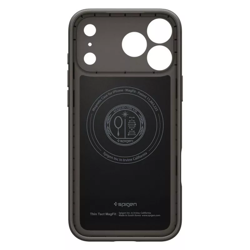 Spigen Thin Fit MagSafe-hoesje voor iPhone 17 Pro Max / 18 Pro Max - Gunmetal