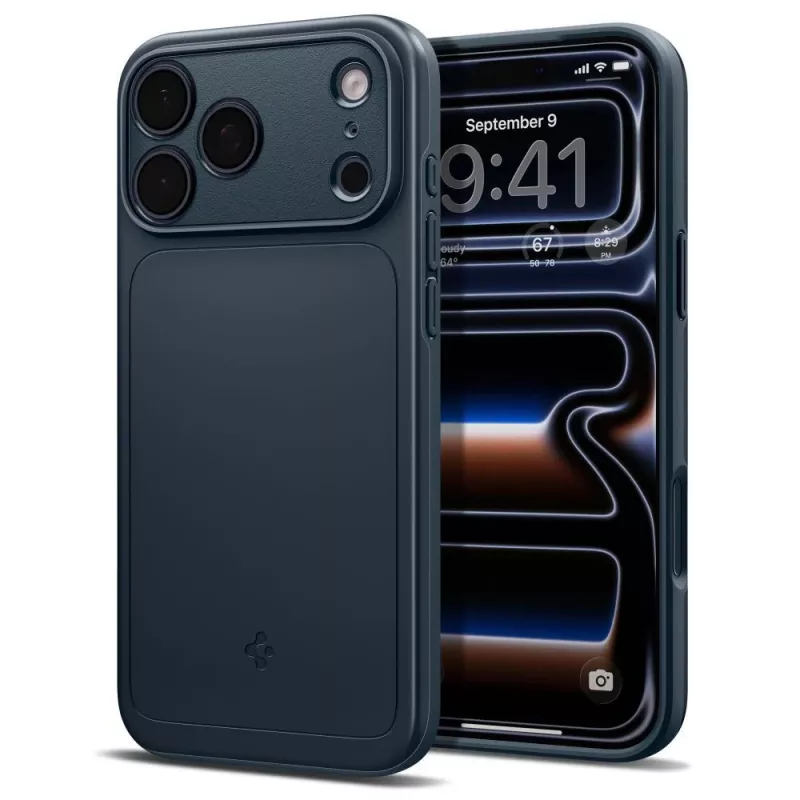 Spigen Thin Fit Mag MagSafe-hoesje voor iPhone 18 Pro Max / 17 Pro Max - grijs