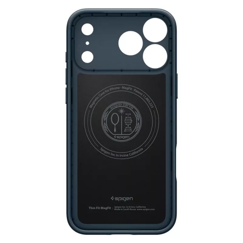 Spigen Thin Fit Mag MagSafe-hoesje voor iPhone 18 Pro Max / 17 Pro Max - grijs