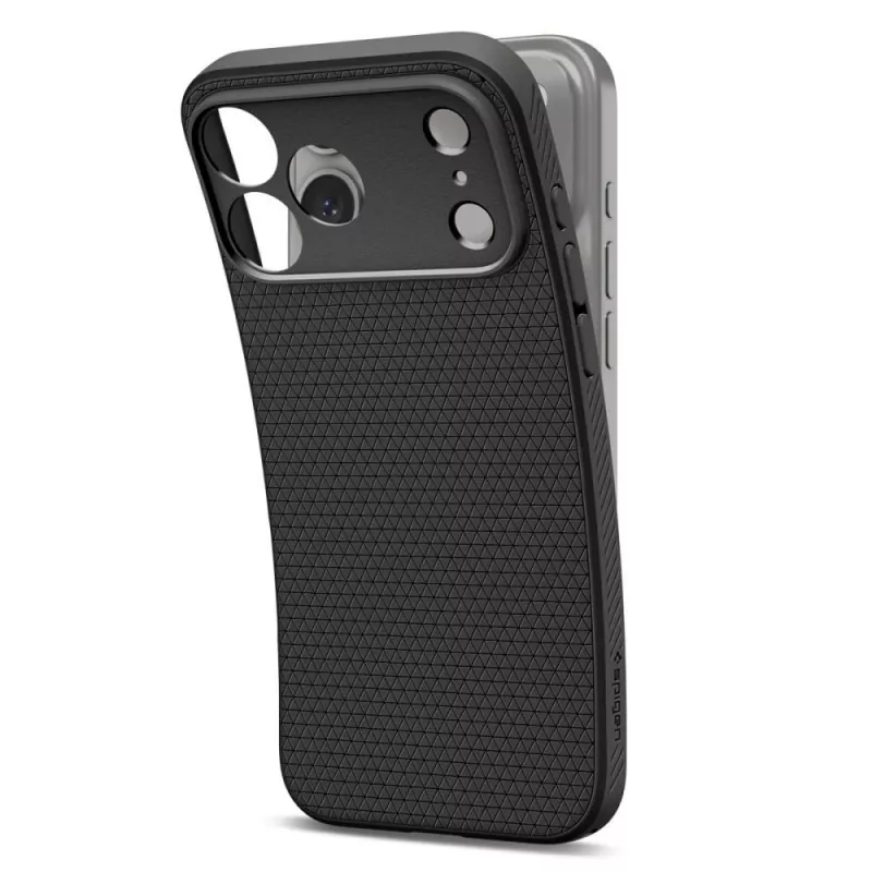 Spigen Liquid Air hoesje voor iPhone 18 Pro Max / 17 Pro Max - matzwart
