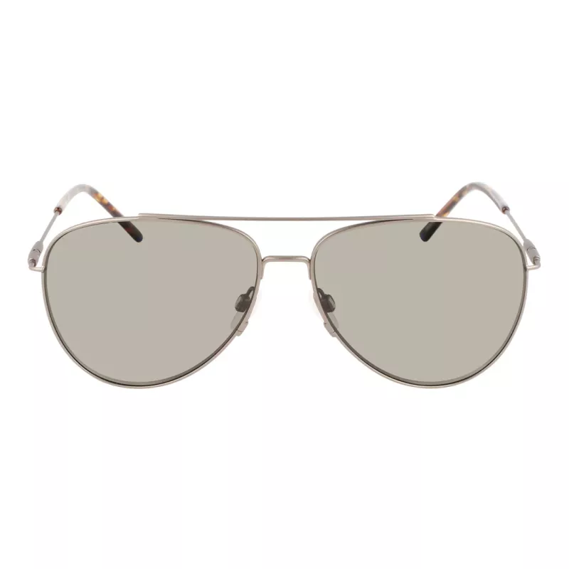 ZEISS herenzonnebril ZS22107SP-71 zwart/grijs rechthoekig 59mm