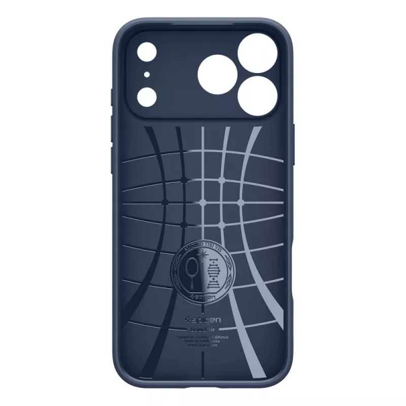 Spigen Liquid Air hoesje voor iPhone 18 Pro Max / 17 Pro Max - Navy Blue