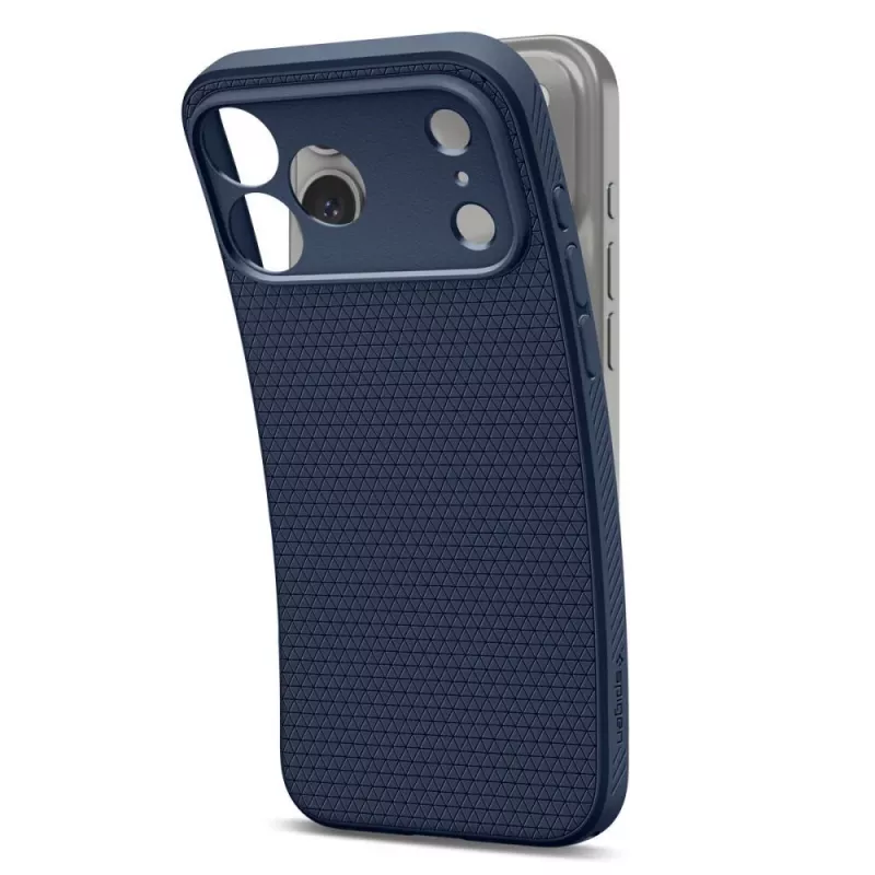 Spigen Liquid Air hoesje voor iPhone 18 Pro Max / 17 Pro Max - Navy Blue