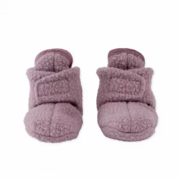 Lodger Slipper Teddy babyschoenen, rosé, 3-6 maanden
