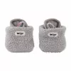 Lodger Slipper Teddy babyschoenen, Storm, 12-18 maanden