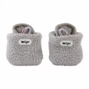 Lodger Slipper Teddy babyschoenen, Storm, 12-18 maanden