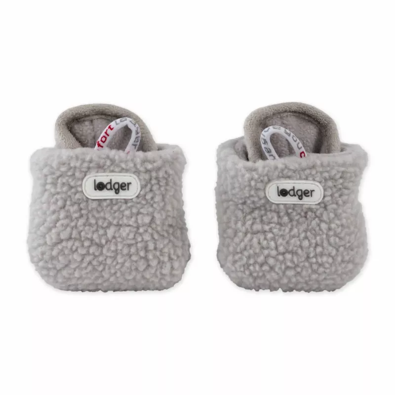 Lodger Slipper Teddy babyschoenen, Storm, 12-18 maanden