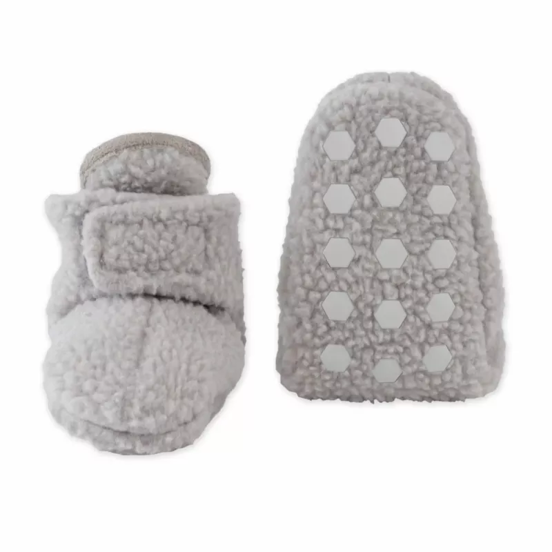 Lodger Slipper Teddy babyschoenen, Storm, 12-18 maanden