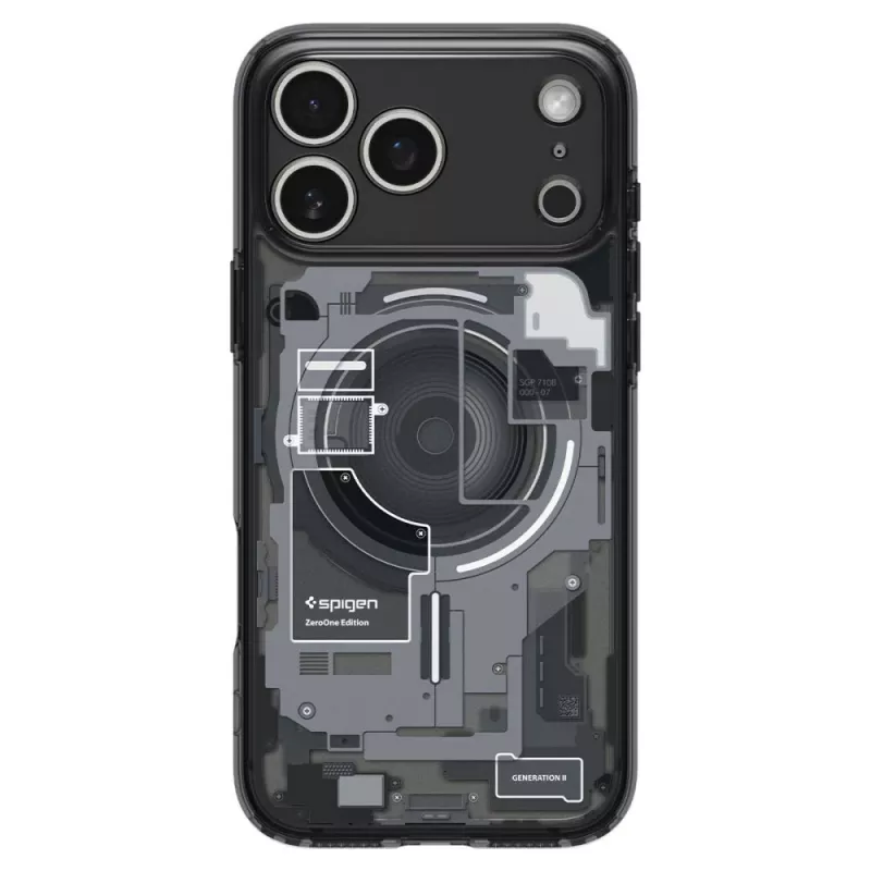 SPIGEN Ultra Hybrid MagSafe iPhone 17 Pro Max / 18 Pro Max Zero One zwart