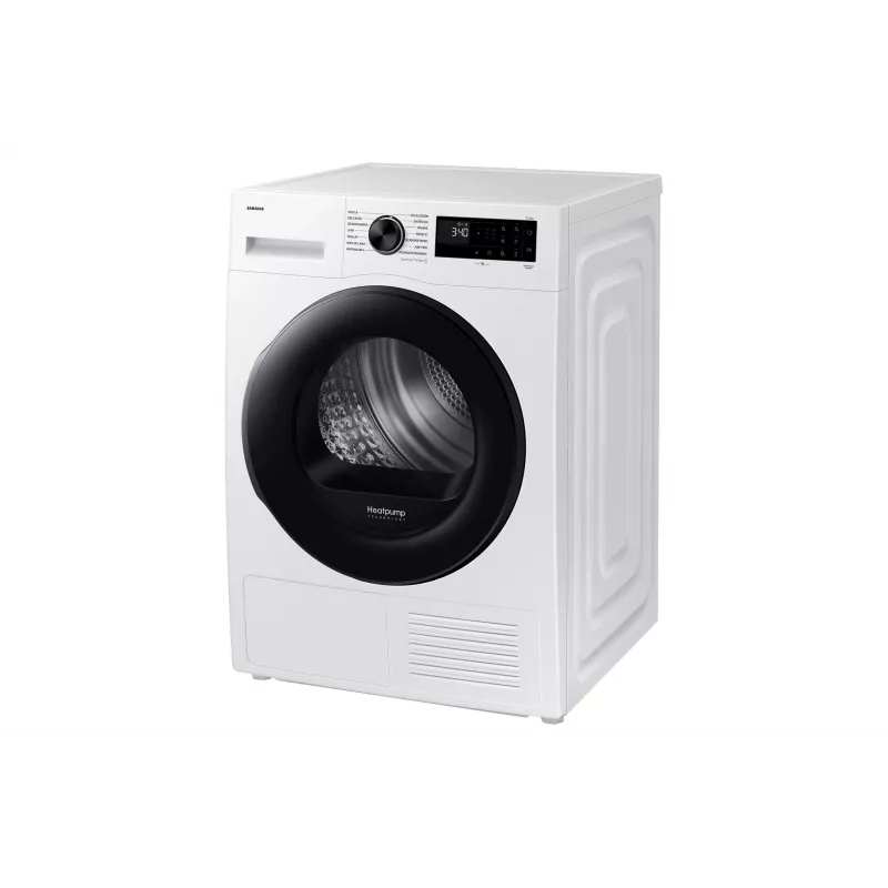 Samsung DV80DG52B0AELE 8 kg warmtepompdroger met AI Control, A+++ energielabel, Black Caviar