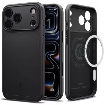 Spigen Thin Fit MagSafe-hoesje voor iPhone 18 Pro / 17 Pro – zwart