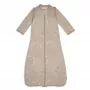 Lodger Hopper Matcha Turtle babyslaapzak met afneembare mouwen, beige, 68-80 cm