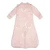 Lodger Hopper Matcha Turtle babyslaapzak met afneembare mouwen, Powder, 50/62