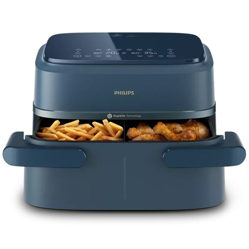 Philips NA156/60 heteluchtfriteuse 7,1 L zwart digitaal touchscreen 2000 W