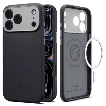 Spigen Nano Pop Mag MagSafe hoes voor iPhone 18 Pro / 17 Pro – Black Sesame