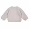 Lodger Topper Strick Merino wol babyjasje, birke, maat 56