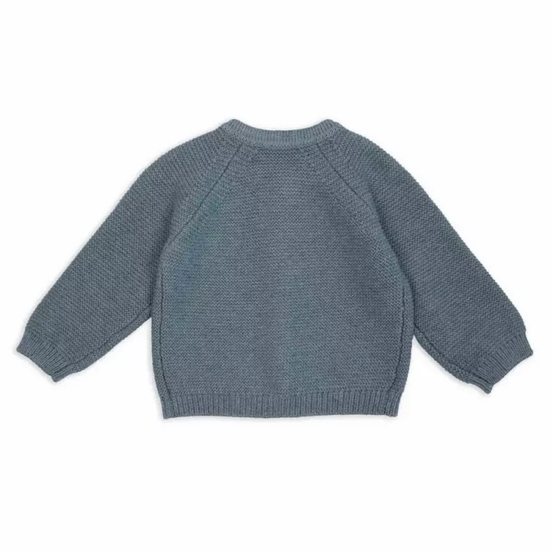 Lodger Topper Knit Merino babyjasje, Dragonfly, maat 68
