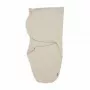 Lodger Bundler Solid gebreide katoenen baby-puckdoek, birke