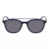 ZEISS heren ZS22518S-415 rechthoekige zonnebril, zwart/grijs, 52-20-145