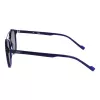 ZEISS heren ZS22518S-415 rechthoekige zonnebril, zwart/grijs, 52-20-145